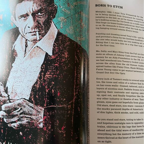 Nashville Radio; Art Words & Music Softcover Book by John Langford - Picture 5 of 7